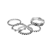 Multi-Pack Rings 9 Pack - Size 7 at Spencer's