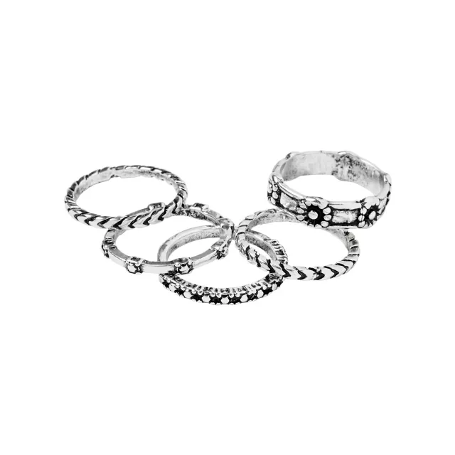 Multi-Pack Rings 9 Pack - Size 7 at Spencer's