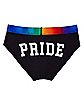 Black Rainbow Pride Briefs