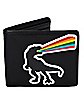Dinosaur Rainbow Bifold Wallet