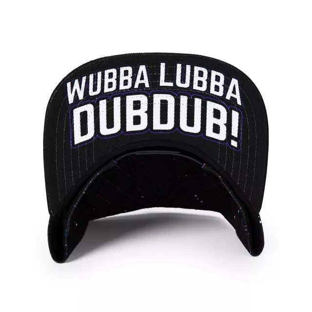 Galaxy Wubba Lubba Dub Dub Snapback Hat - Rick and Morty at Spencer's