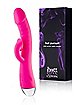 Hot Pursuit Pink Suction Rechargeable Warming Rabbit Vibrator 9 Inch  - Hott Love Extreme