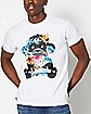 Floral Monkey Head T Shirt - NBA Youngboy