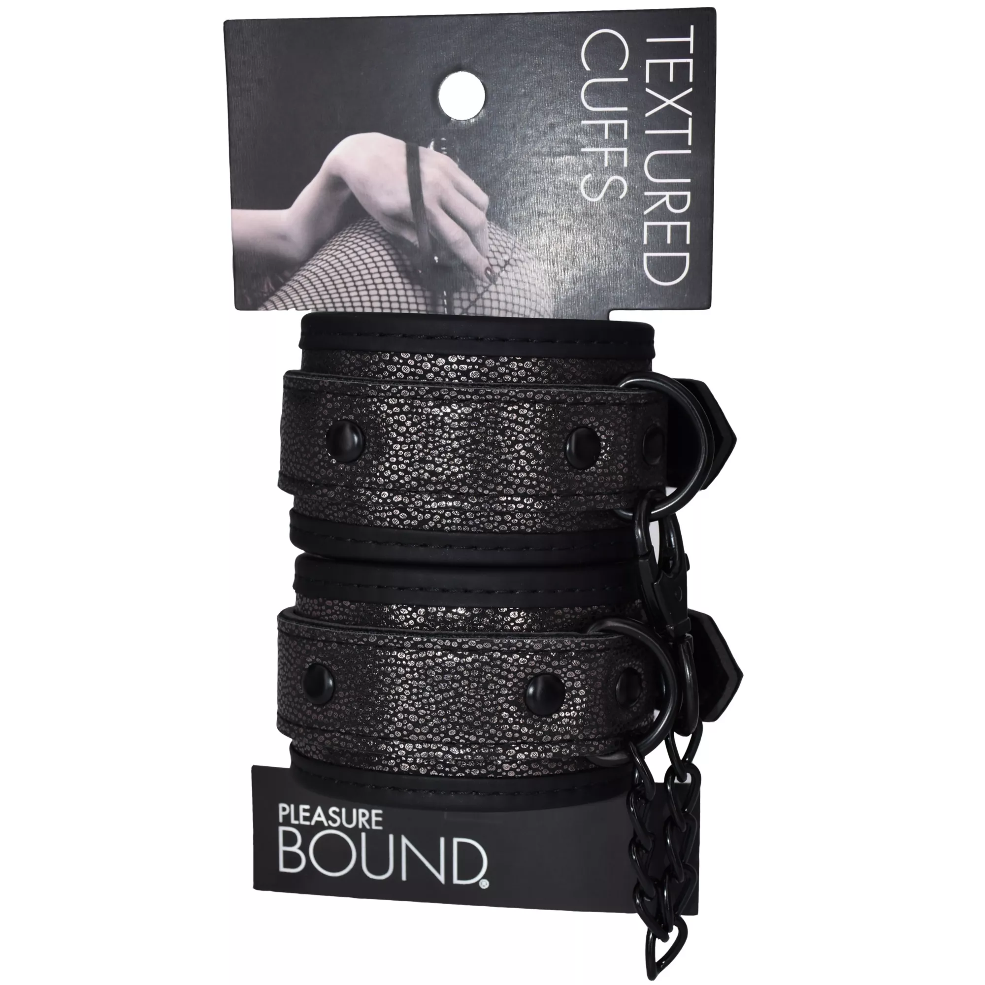 Textured Bondage Handcuffs - Pleasure Bound at Spencer's