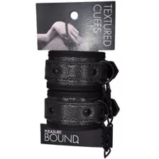 Textured Bondage Handcuffs - Pleasure Bound at Spencer's