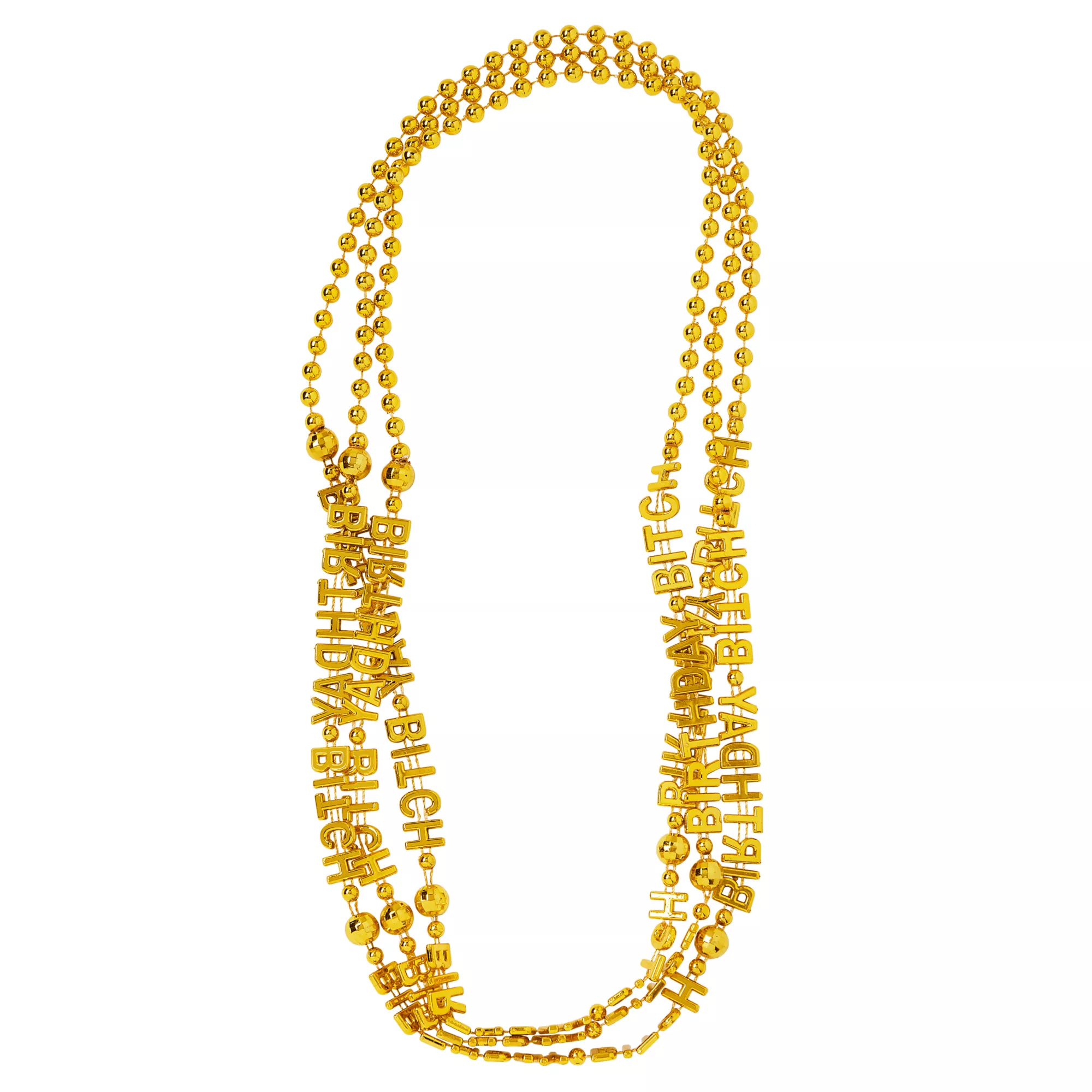 Birthday Bitch Beads - 3 Pack at Spencer's