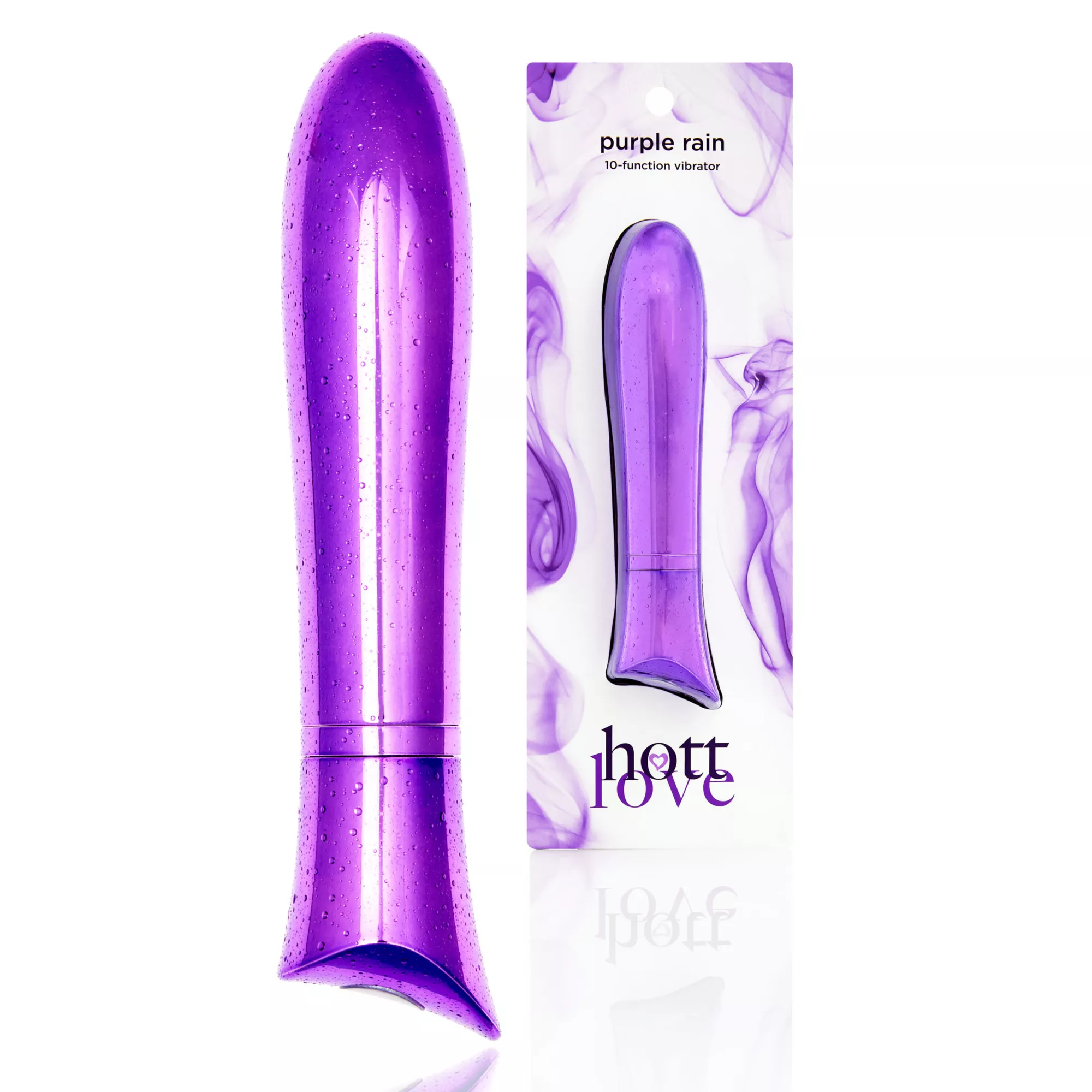Purple Rain Multi-Function Vibrator 7 Inch - Hott Love at Spencer's