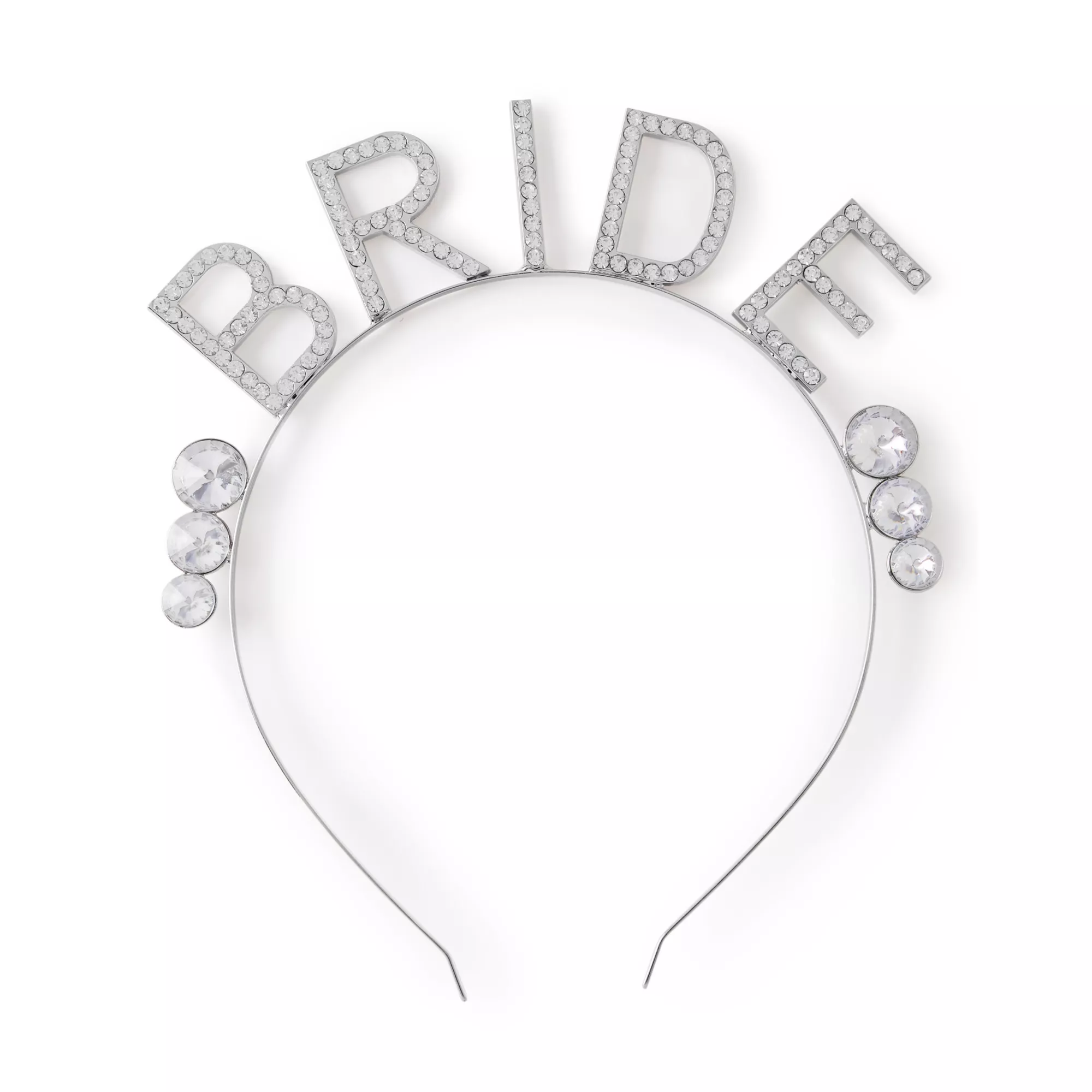 Bride Rhinestone Headband at Spencer's
