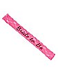 Pink Bride To Be Lace Sash