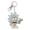 Walking Rick Head Keychain - Rick and Morty at Spencer's