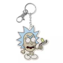 Walking Rick Head Keychain - Rick and Morty at Spencer's