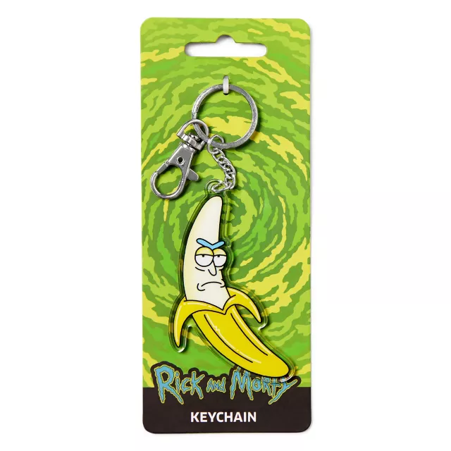 Banana Rick Keychain - Rick and Morty at Spencer's