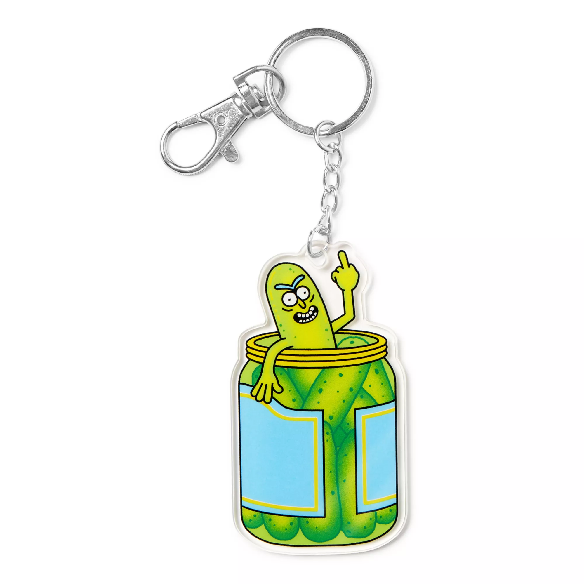 Pickle Rick Keychain - Rick and Morty at Spencer's