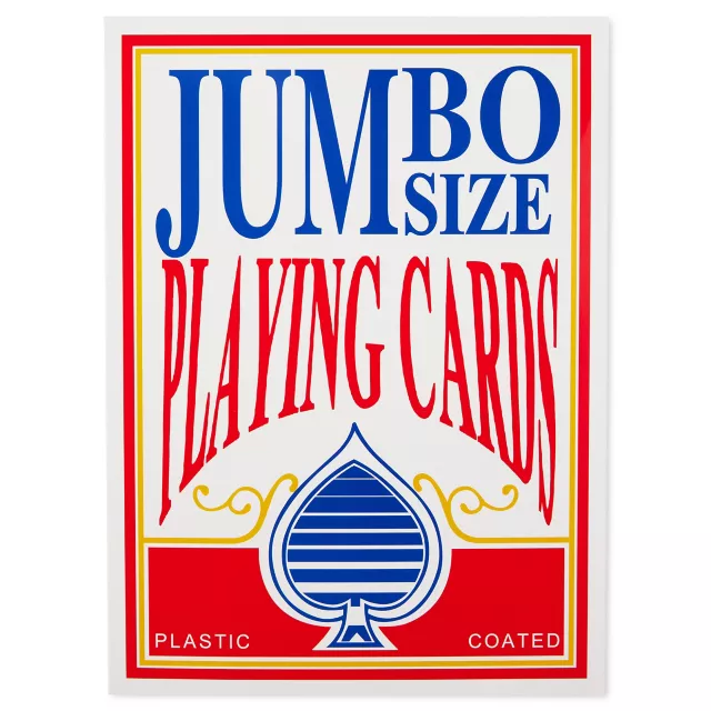 Jumbo Size Playing Cards at Spencer's