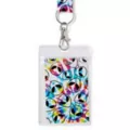 Tie-Dye Alien Lanyard at Spencer's