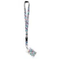 Tie-Dye Alien Lanyard at Spencer's