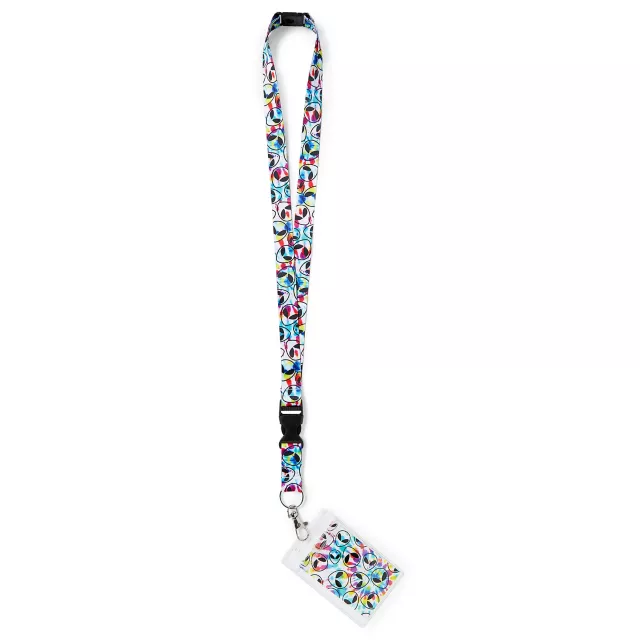 Tie-Dye Alien Lanyard at Spencer's