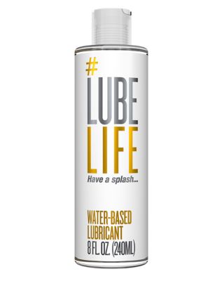 Lube Life + Water-Based Personal Lubricant, 8 Oz.