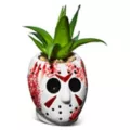 Jason Voorhees Mask Small Planter - Friday the 13th at Spencer's