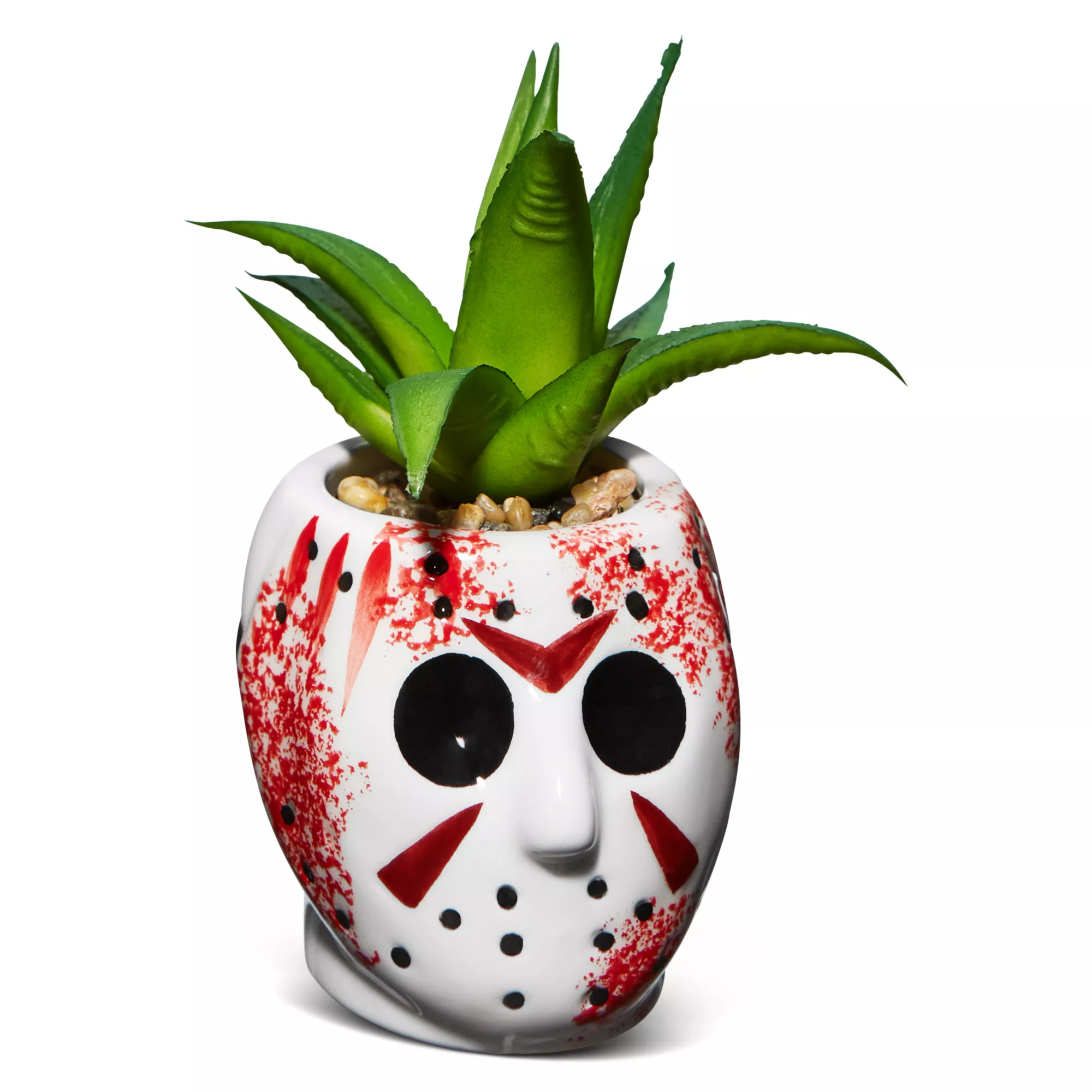 Jason Voorhees Mask Small Planter - Friday the 13th at Spencer's