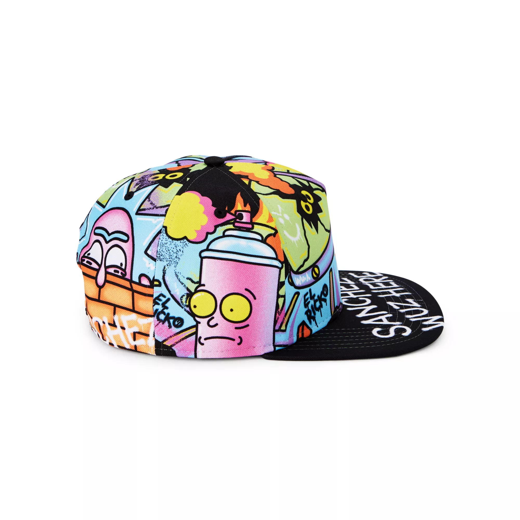 Sanchez Wuz Here Snapback Hat - Rick and Morty at Spencer's