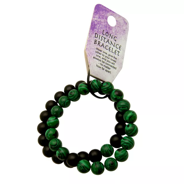 Long Distance Beaded Bracelets - 2 Pack at Spencer's