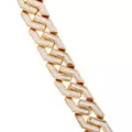 Goldplated Glitter Chain Necklace at Spencer's