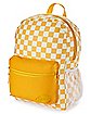 Orange Checkered Backpack - Dickies
