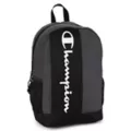 Black and Gray Vertical Logo Backpack - Champion at Spencer's