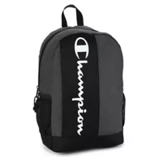 Black and Gray Vertical Logo Backpack - Champion at Spencer's