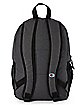 Black and Gray Vertical Logo Backpack - Champion