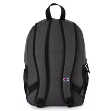 Black and Gray Vertical Logo Backpack - Champion at Spencer's