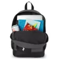 Black and Gray Vertical Logo Backpack - Champion at Spencer's