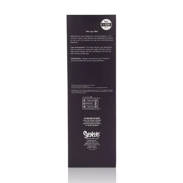 Purple OG Waterproof G-Spot Wand Vibrator 8 Inch - Hott love Extreme at Spencer's