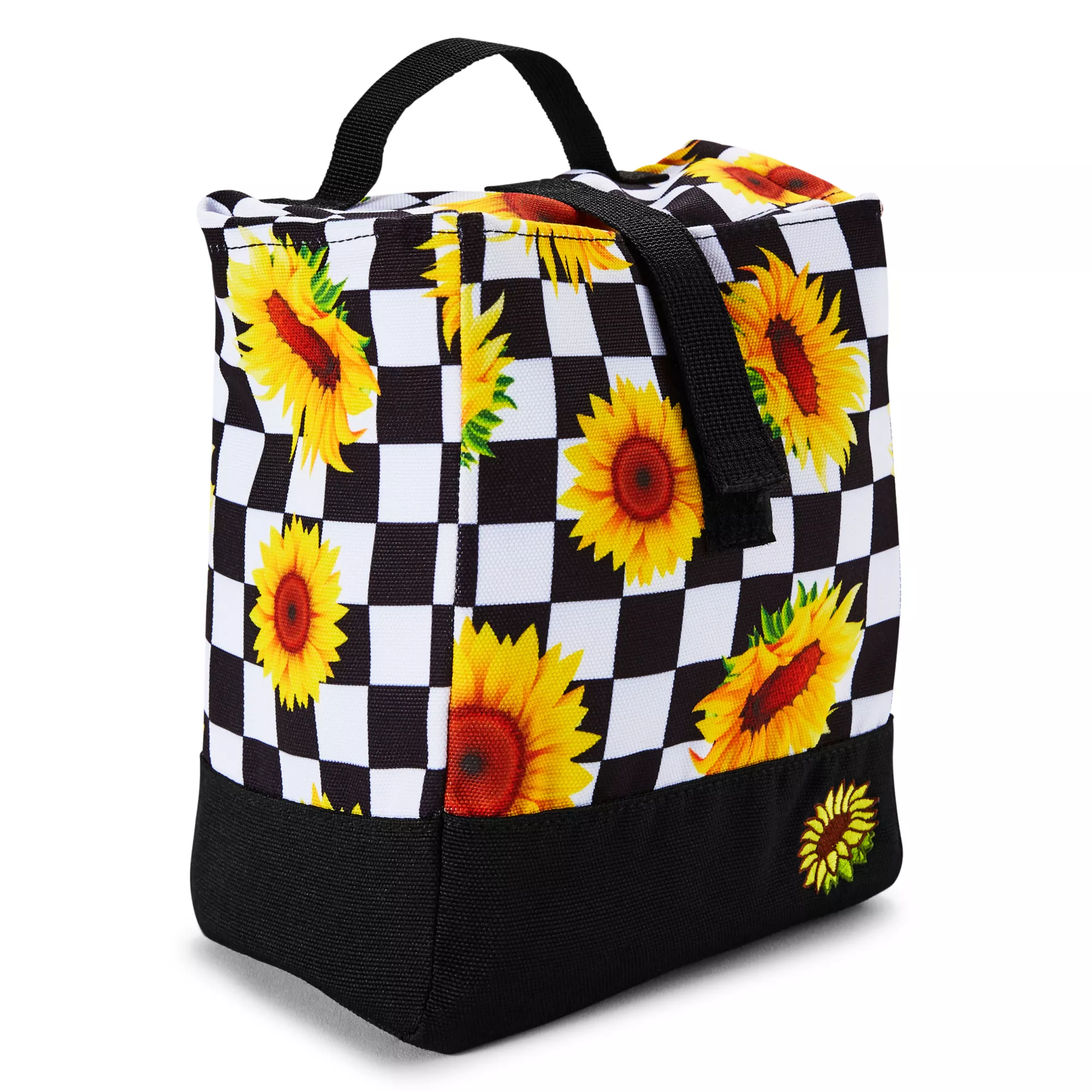 Checkered Sunflower Lunch Box at Spencer's