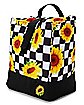 Checkered Sunflower Lunch Box