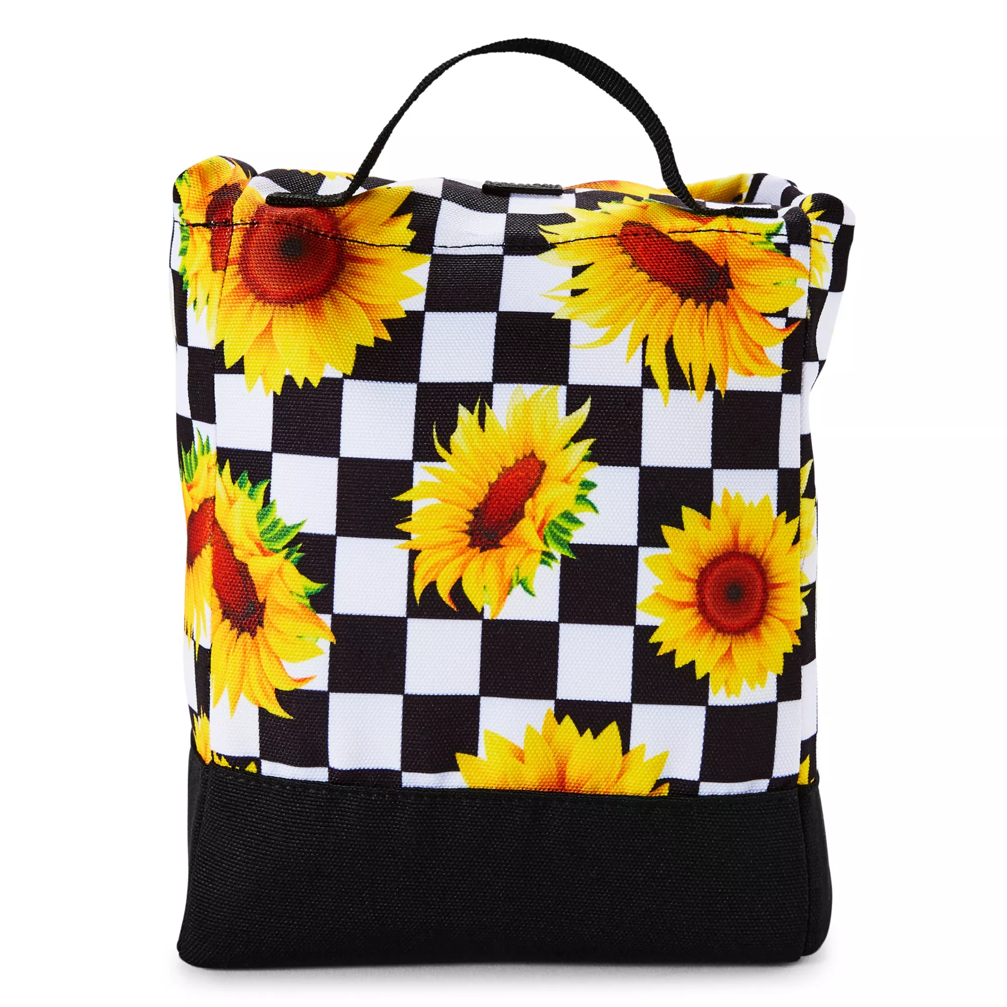 Checkered Sunflower Lunch Box at Spencer's