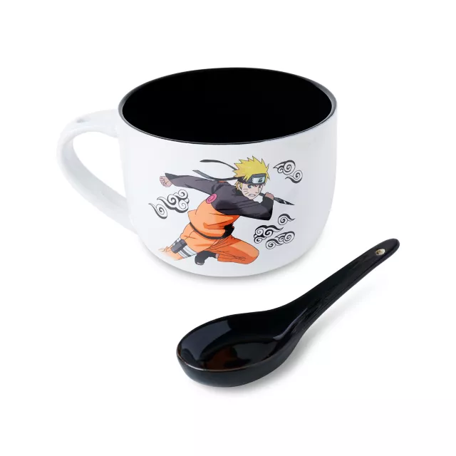 Naruto Soup Mug with Spoon - 20 oz. at Spencer's