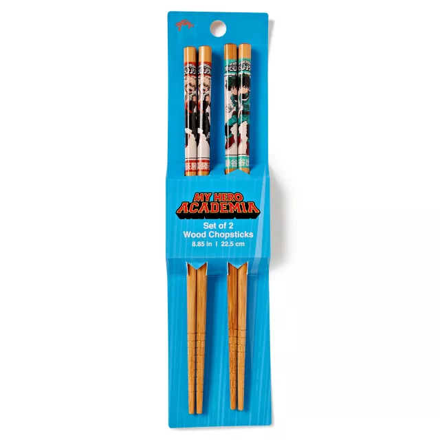 My Hero Academia Chopsticks - 2 Sets at Spencer's