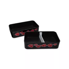 Naruto Black and Red Bento Box at Spencer's