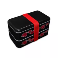Naruto Black and Red Bento Box at Spencer's