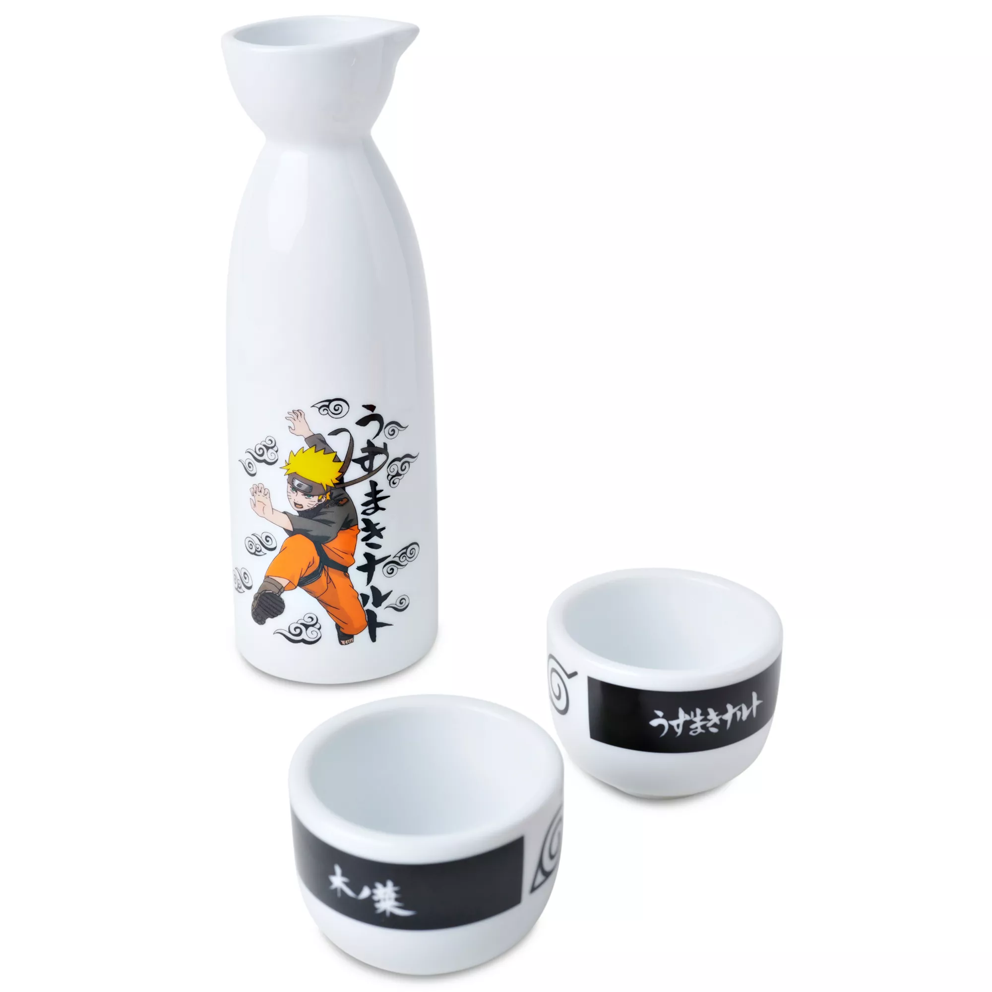 Naruto Three Piece Sake Set at Spencer's