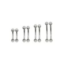Multi-Pack Curved Barbells 4 Pair - 16 Gauge at Spencer's