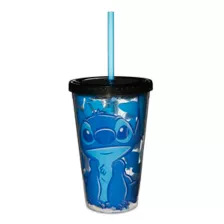 Aloha Stitch Cold Cup with Straw and Cubes 16 oz. - Disney at Spencer's