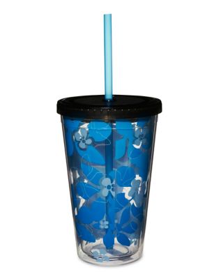 Aloha Stitch Cold Cup with Straw and Cubes 16 oz. - Disney
