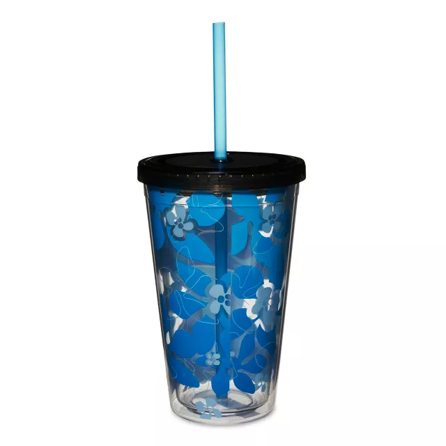Aloha Stitch Cold Cup with Straw and Cubes 16 oz. - Disney at Spencer's