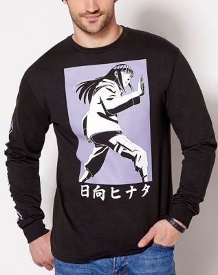 Long Sleeve Naruto® Uzumaki Top for Boys - grey