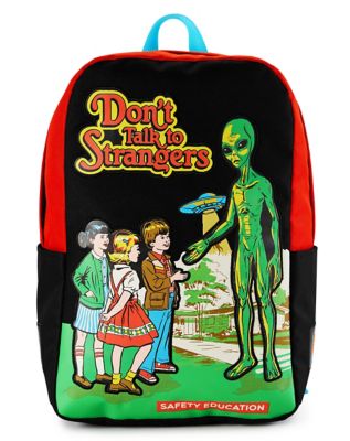 Don't Talk to Strangers Steven Rhodes Backpack