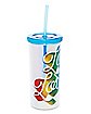 Love Is Love Cup With Straw - 20 oz.