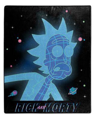 Rick and morty fleece hot sale